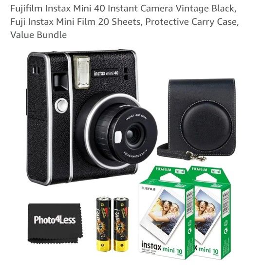Instax Mini Camera w/ Case