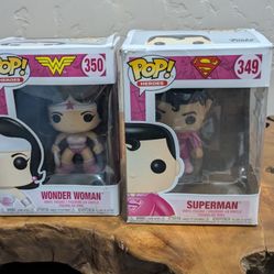 Funko Pop! DC Heroes – Pink Variants (Mixed Condition Lot)
