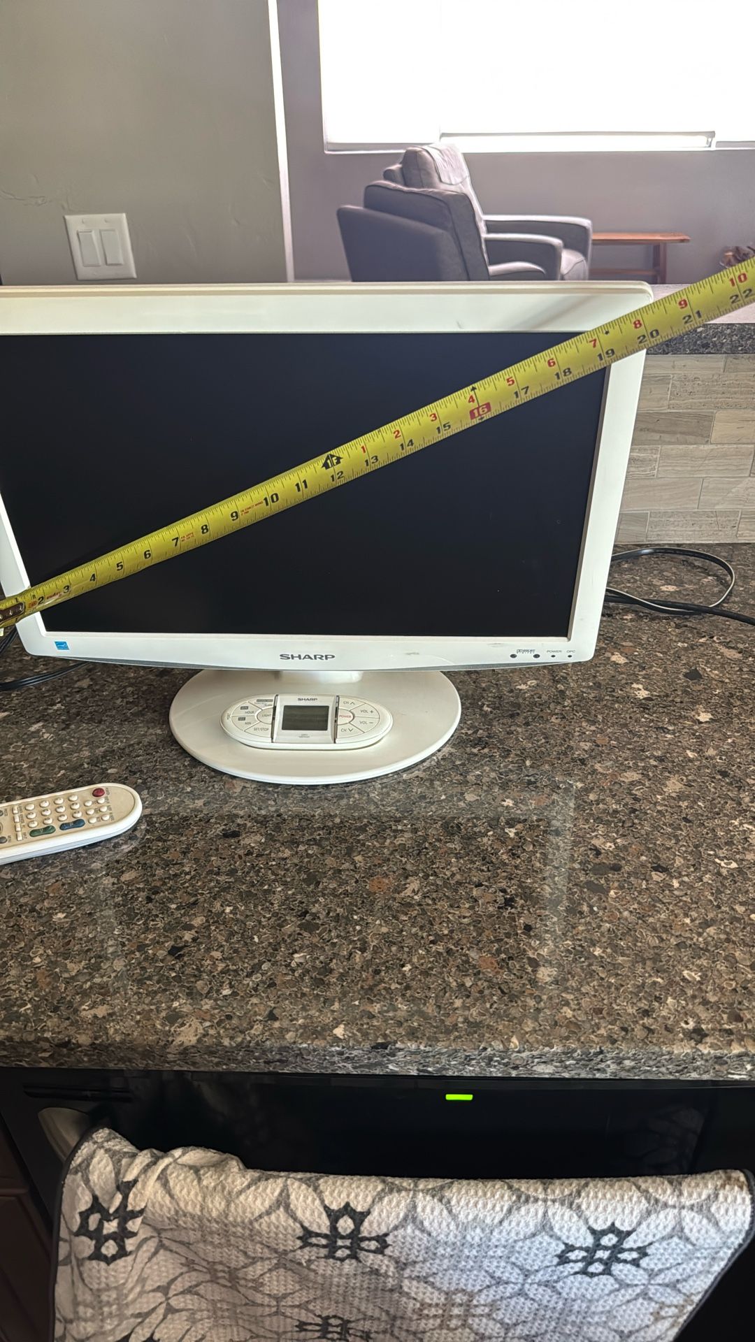 19” Sony TV With Remotes