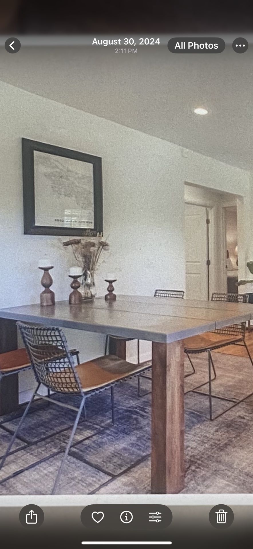 Dining Table And 4 Chairs 