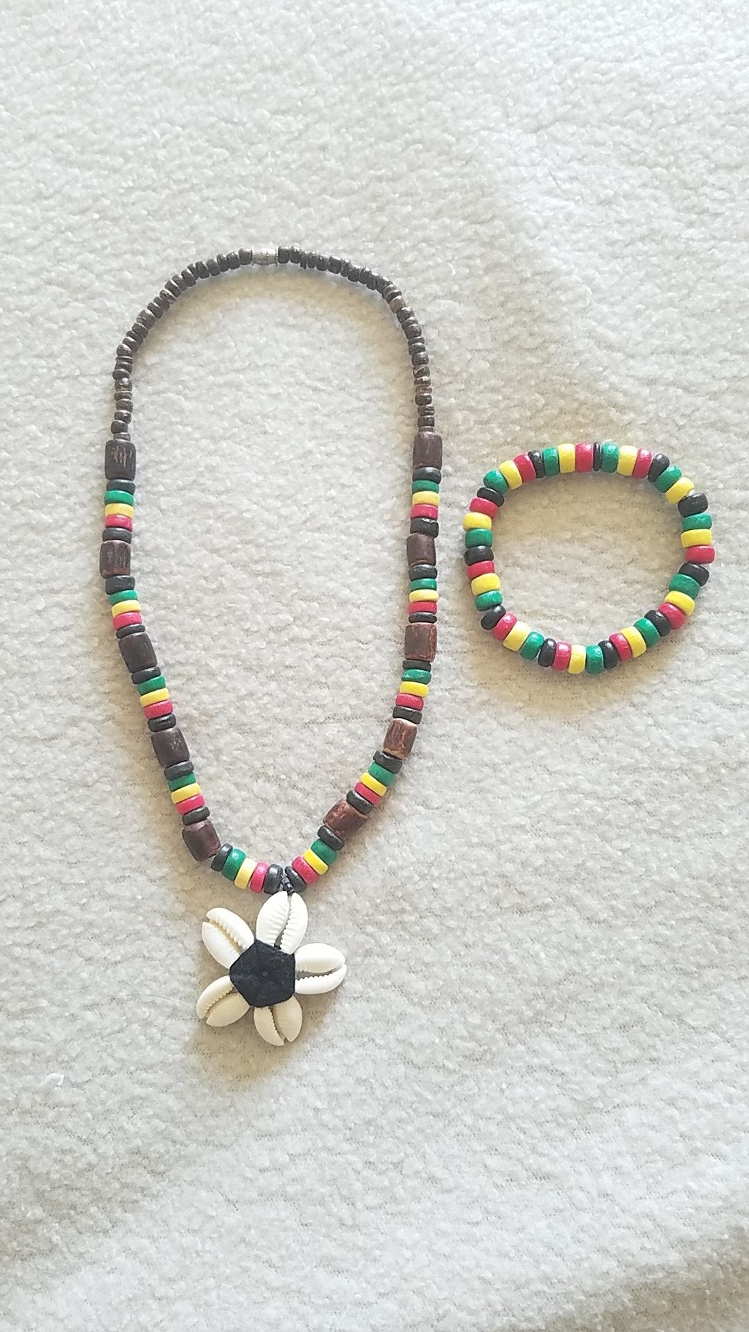 Necklace and bracelet