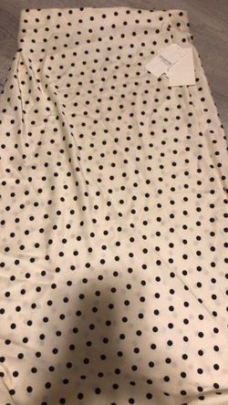 polka dot skirt