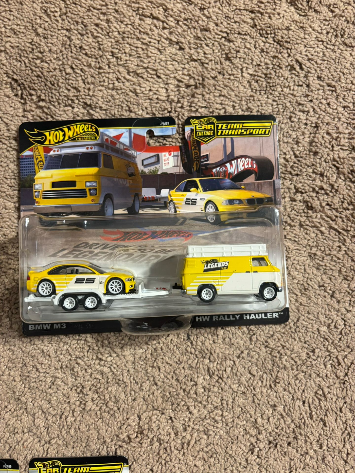 2025 Hot Wheels Car Culture Team Transport Legends Tour BMW M3 & Hauler Walmart