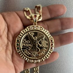 centenario oro laminado 