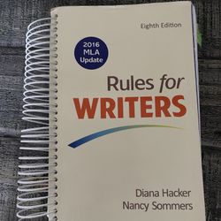 Rules For Writing 8th Edition