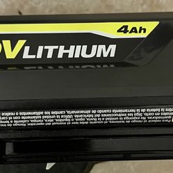 Ryobi 4ah Battery