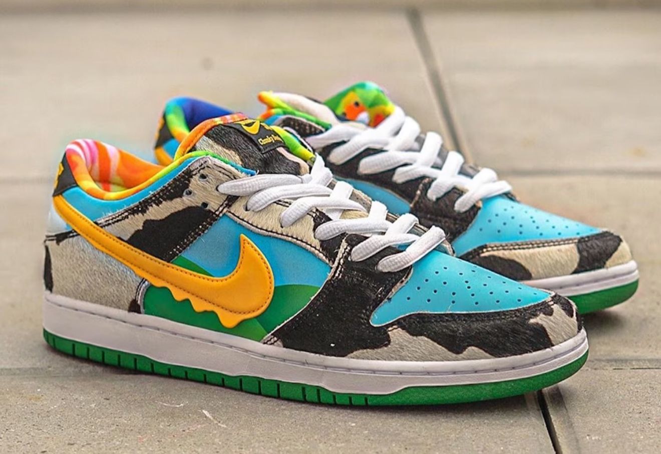 Nike Dunk Low Chunky Dunky - New Men | Color: Green | Size: 8 And 11 