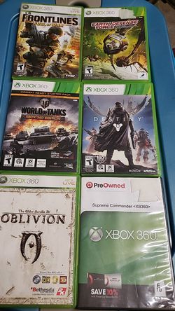 Xbox 360 and 1 Xbox one Games (Please Read Description)