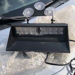 Red Light Flashing For Fireman For Emergency Vehicles 