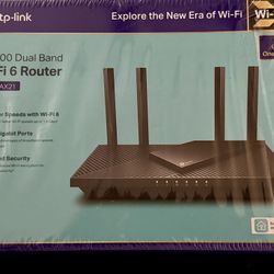 TP-Link AX1800 Dual Band Wi-Fi 6 Router Archer AX21