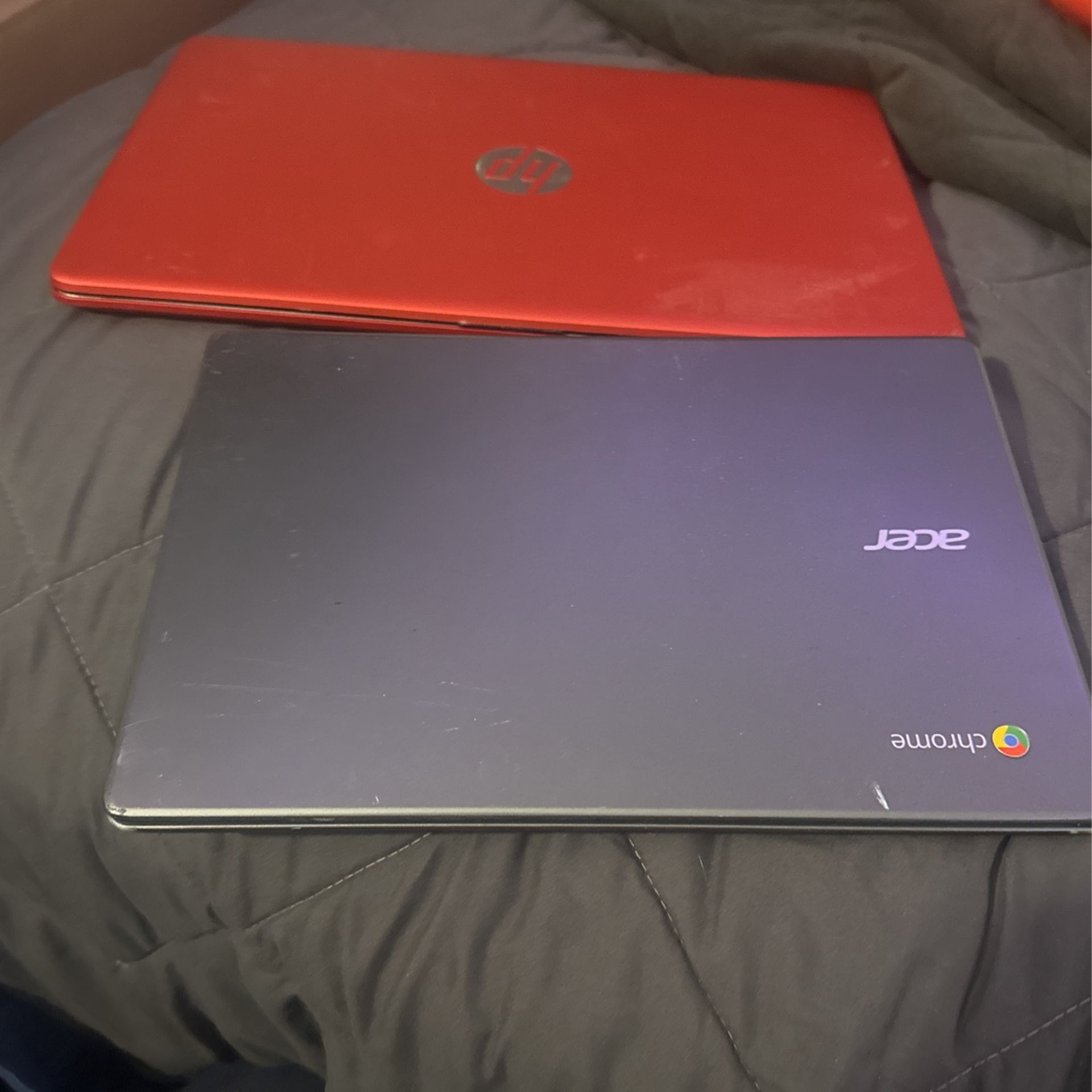 Acer And HP Laptop