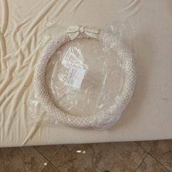 Cute White Steering Wheel Cover