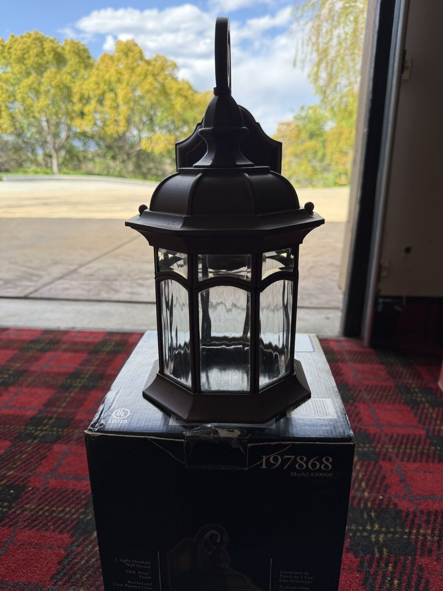 Kichler Outdoor Lantern - Unused