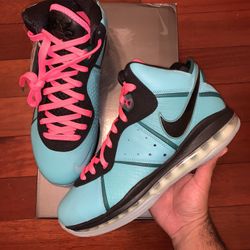 Nike Lebron 8 South Beach 2021 Size 9.5