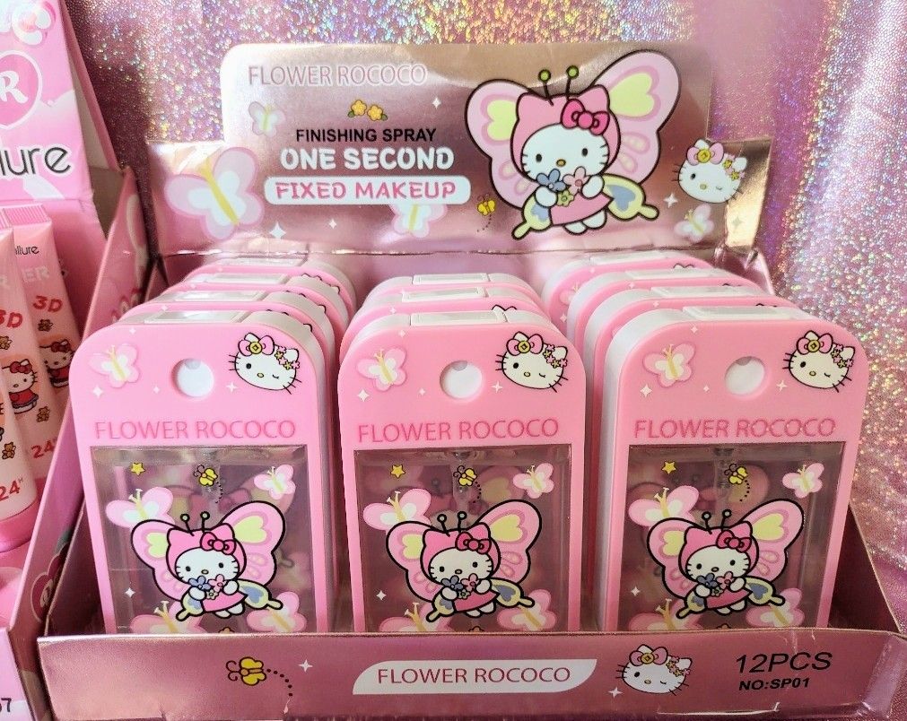 New Hello Kitty Fixed Makeup Setting Spray - $3 each