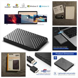 EXTERNAL HARD DRIVE 320GB/GO