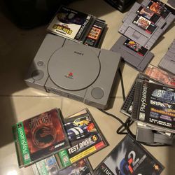 Super Nintendo And Ps1 