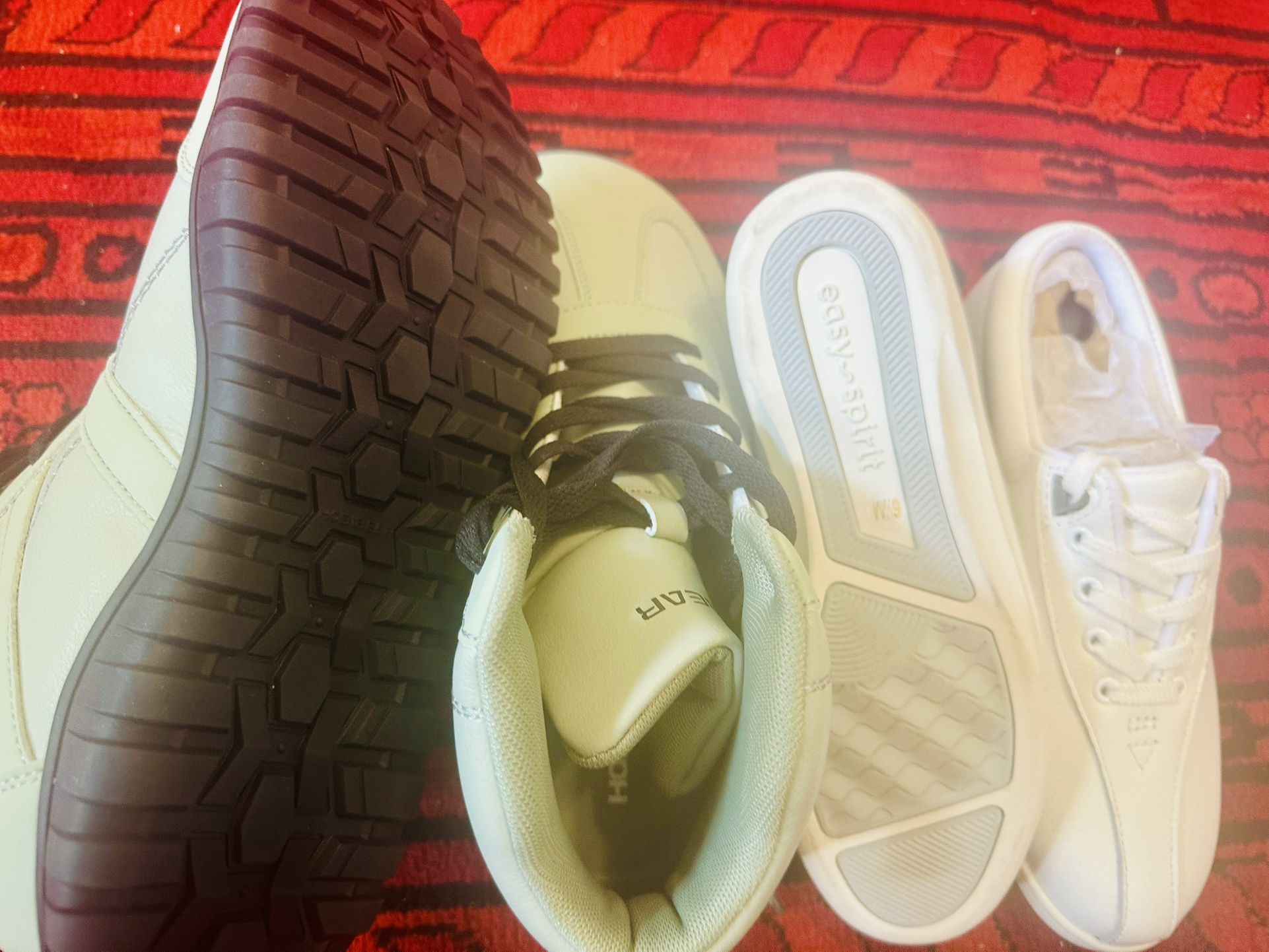 Easy -Spirit & HOBIBEAR Half Cut Boots Women Shoes 2 Pairs  NEW