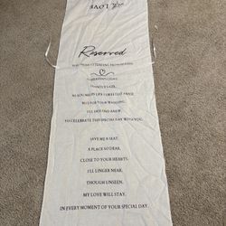 Memorial Wedding Decor 