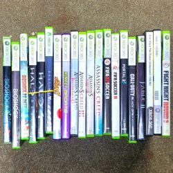 XBOX 360 GAMES - $20 for 20 Games