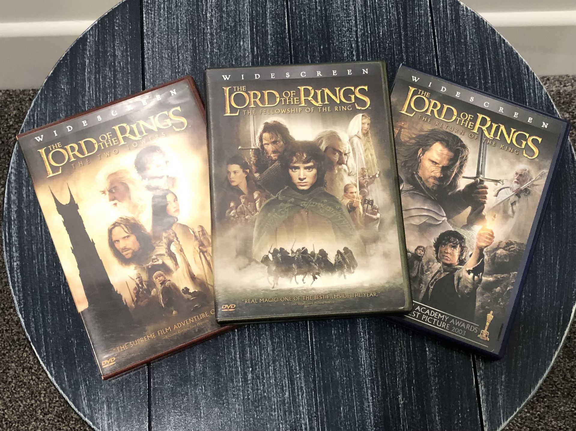The Lord Of The Rings DVD Set