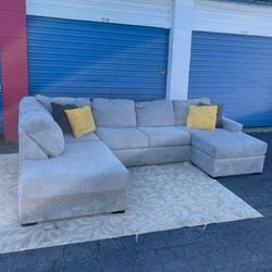 Light Gray Sofa Couch 