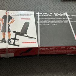 Marcy club online abdominal slant board