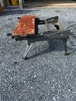 Adjustable table saw/chopsaw stand