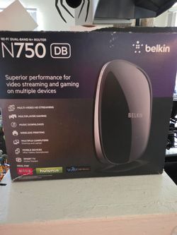 Belkin N750 DB Dual-Band Wi-Fi Router