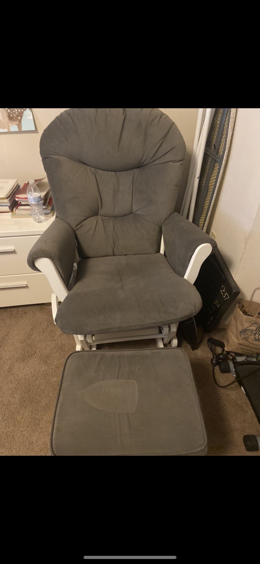 Shermag Rocking Chair with Foot Rest