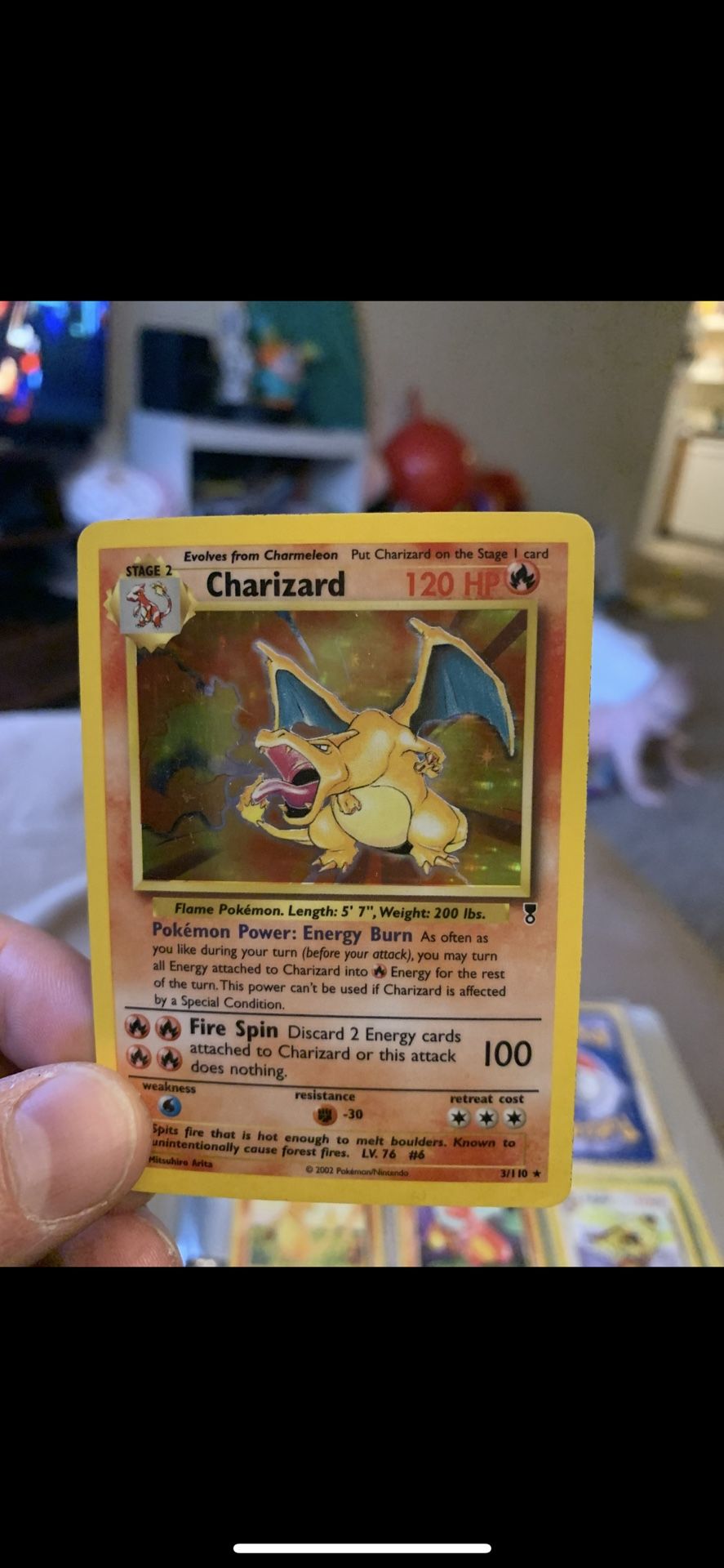 Charizard Pokemon (Legendary collection)