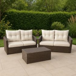 New 3pc Set Patio Furniture 