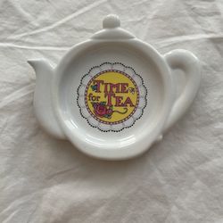 Mary Englebreit Time For Tea Tea Bag Dish