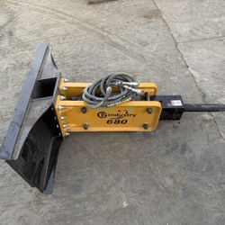 Skid Steer Hammer Breaker Attachment 