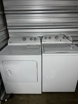 Whirlpool washer and dryer
