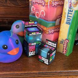 Squeezys + Needohs (8 Items Total)