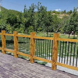 (New in Box)
BIGalleons 29.5 x 1 x 0.2 inch Balusters for Deck Railing, 72 Pack Aluminum Balusters for Staircase Interior, Flat Bar Straight Deck Balu