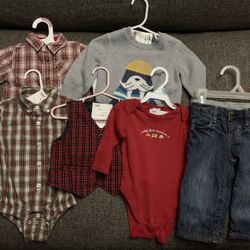 Baby Boy 6-12M Clothing Items