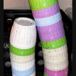 Small Plant Pots (Hard Plastic) $1 Each Or Set of 20 for $15 