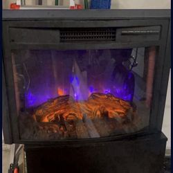 RV Fireplace - Greystone 26" Electric Curved Fireplace