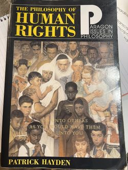 The Philosophy Of Juman Rights