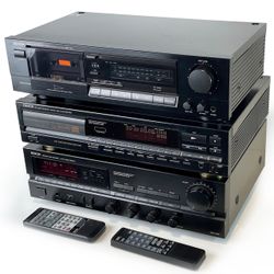 Denon Stereo System | Denon Precision Audio DRA-425 | DCD 820 | DRM 500