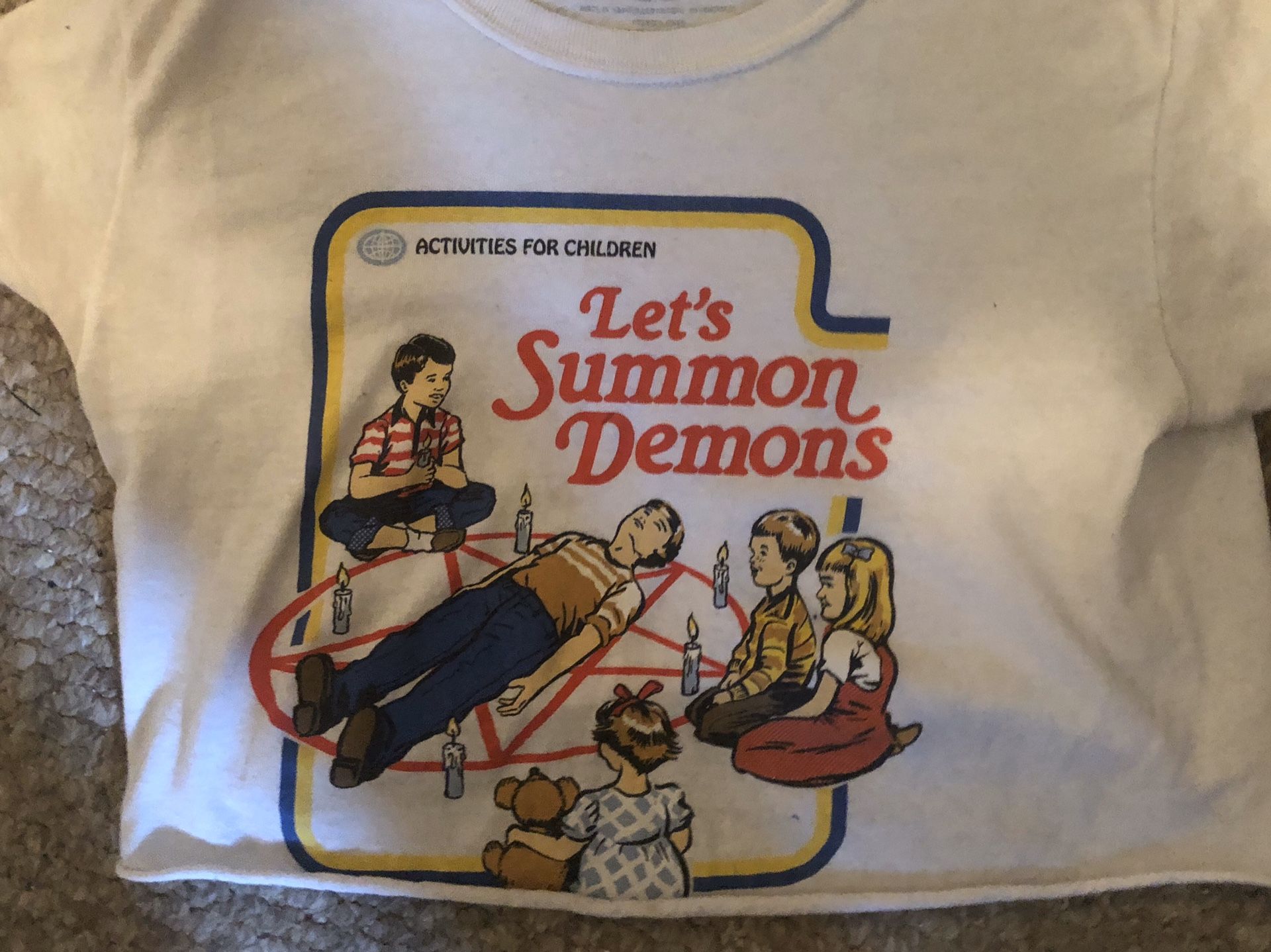 Let’s Summon Demons Wicked Clothes crop top