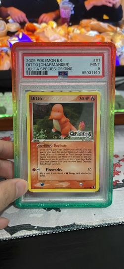 Ditto Charmander ORIGINS PSA 9
