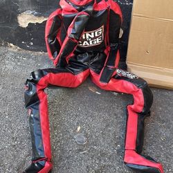 RED AND BLACK GRAPPLING DEFENDER DUMMY 