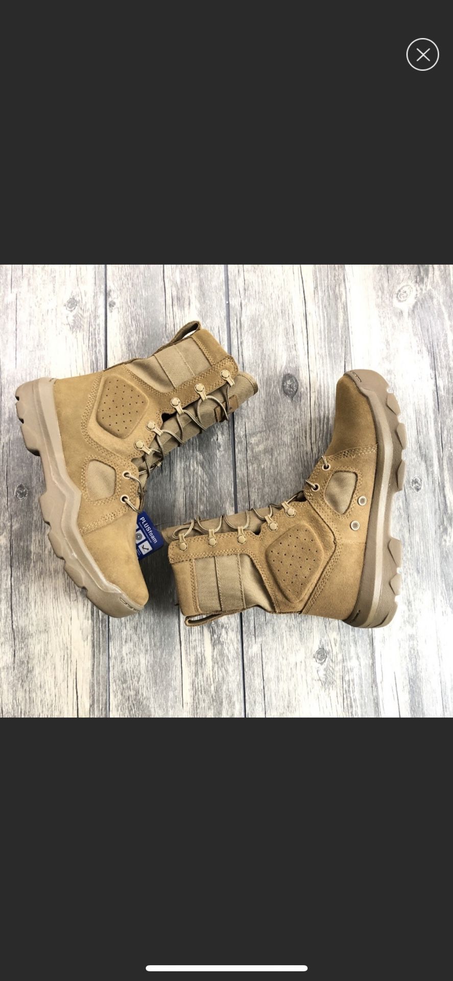 UNDER ARMOUR Tactical Boots Coyote Brown Men’s 8
