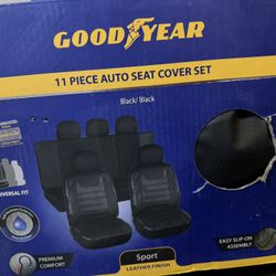 Brand New 11 Piece Goodyear Cover Seats For Car
