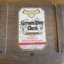 German Wine Chest