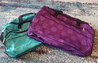 Lot Of 2 Large Duffel Bags