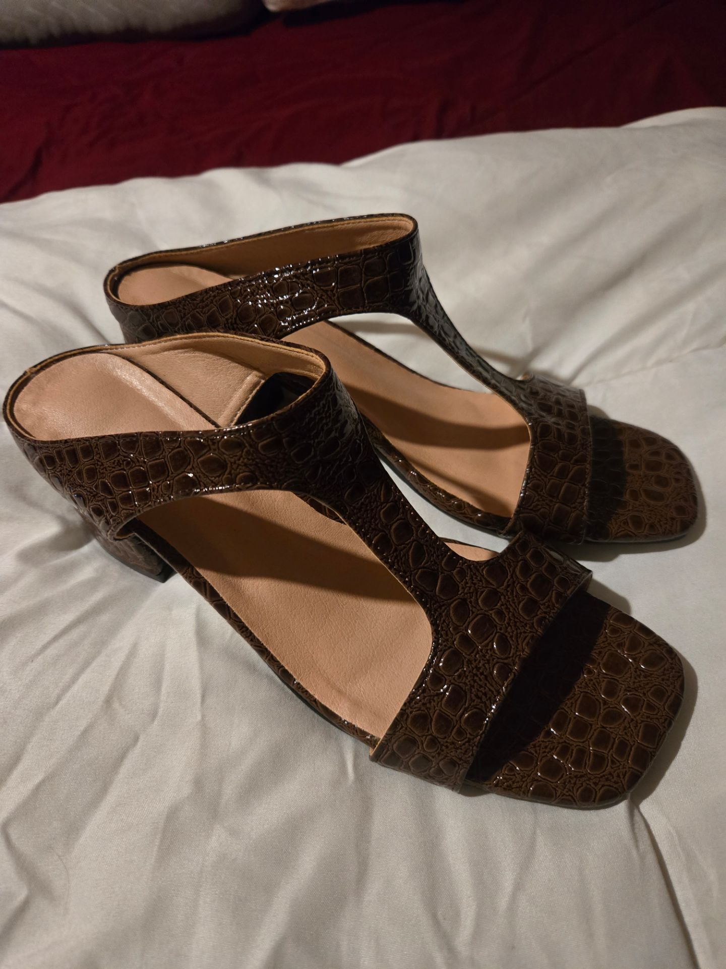 Brown shoes size 8
